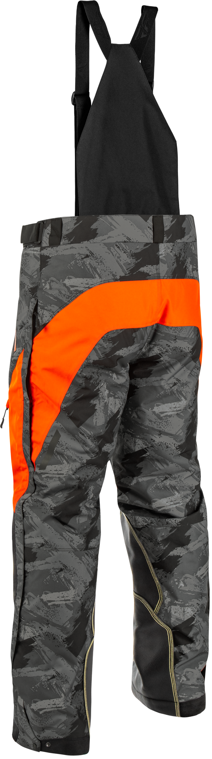 Fly Racing SNX Pro SB Pant Orange/Black Large - Waterproof and Breathable Snow Pants for Men