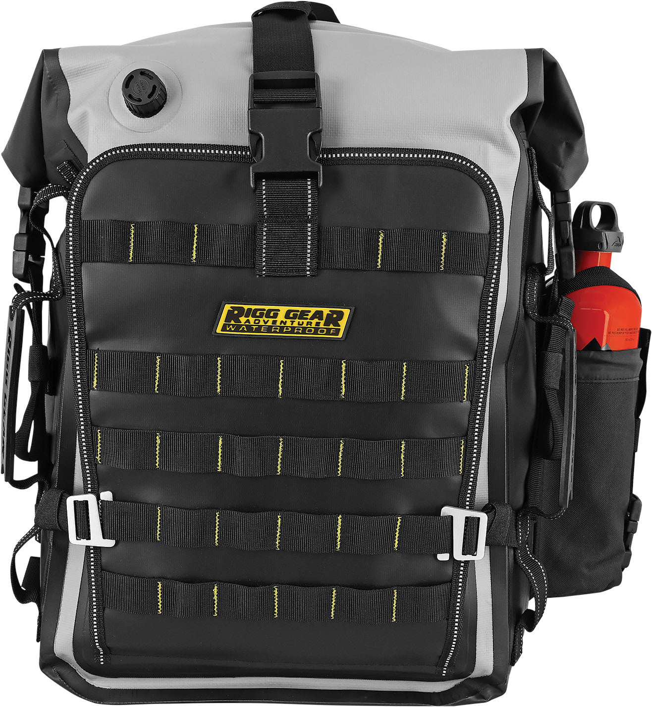 Nelson-Rigg Hurricane Backpack Tail Bag 30L Black – Waterproof Motorcycle Tail Pack with Adjustable Straps and Pouch Storage