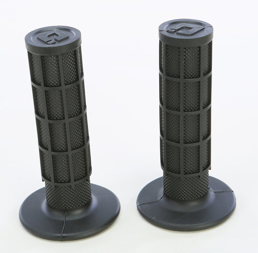 ODI Ruffian Full Waffle Grips Black - Part H02RFB for Enhanced Motorcycle Handling