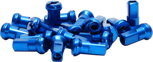 SPOKE NIPPLES BLUE