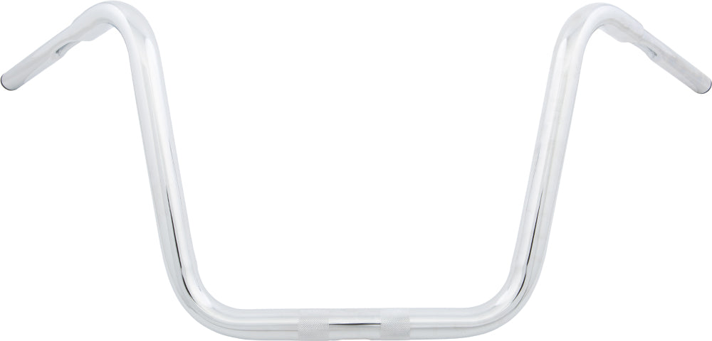 1.25" APE HANGER CHROME 14" 1.25" THRU CLAMP - CABLE