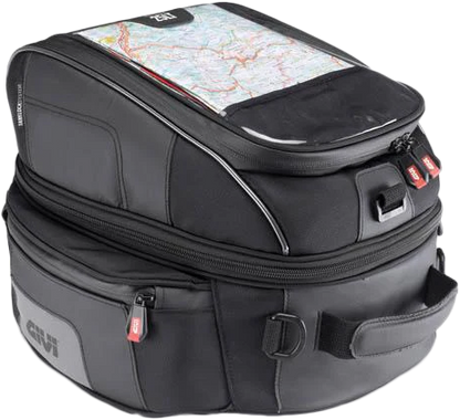 GIVI Tanklock Tank Bag 25L Black - Secure Motorcycle Fuel Tank Storage
