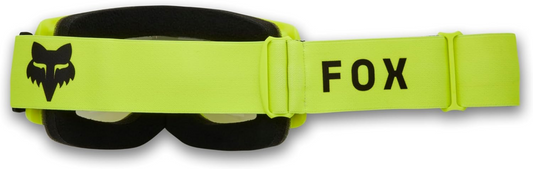 Fox Racing Unisex Main Motocross Dirt Bike Goggle, Fluorescent Yellow, OS