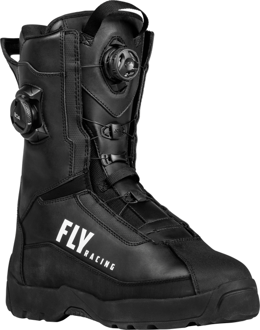 Fly Racing Inversion Boot Black Size 07 – Waterproof Motorcycle Off-Road Footwear with BOA Fit System and Thermal Insulation