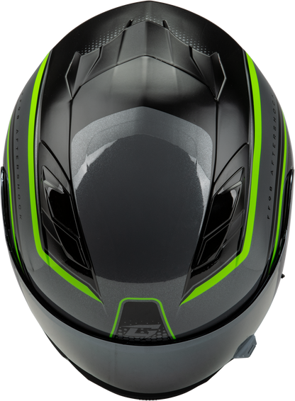 Ff 98 Aftershock Helmet Grey/Neon Green 2x