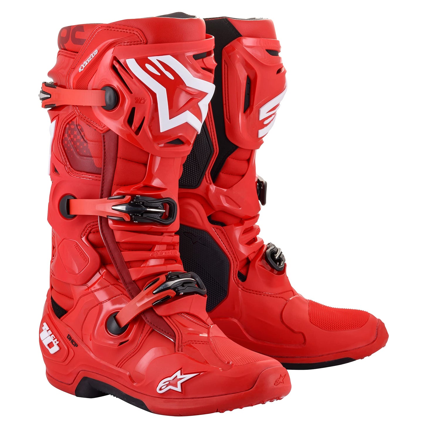 Alpinestars Tech 10 MX Boots (Red, 13)