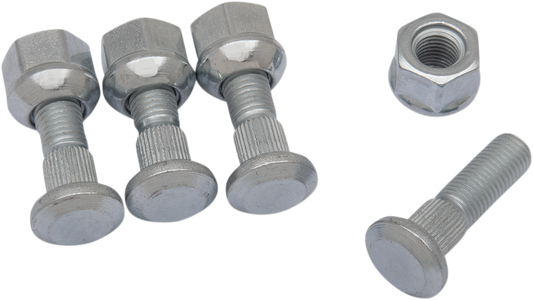 MOOSE OFFROAD Wheel Stud and Nut Kit for Honda TRX, FL, and ATC 1985-2011 - Part No. 85-1048