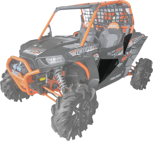 Moose Offroad Lower Door Insert for Polaris – Part 2444.7476.1, Black