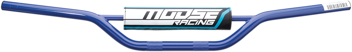 MOOSE Offroad Carbon Steel 7/8" Handlebar - CR Low - Blue (Part Number: H31-1039L)