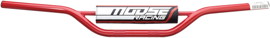 Moose Offroad Carbon Steel 7/8 inch Mini Handlebar - Red (Part No. H31-6262R)