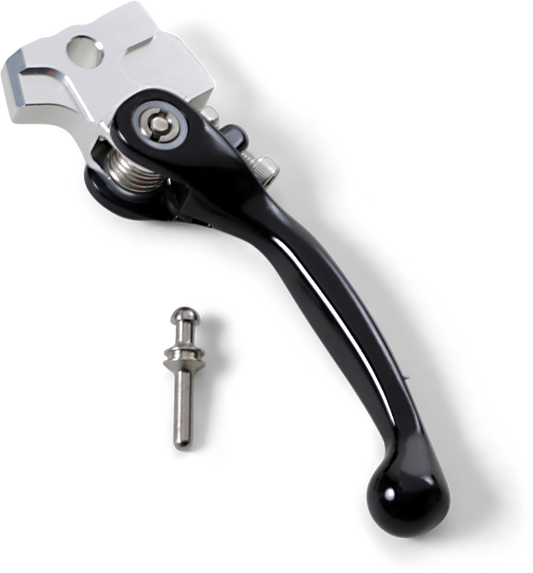 MOOSE OFFROAD Flex FG Forged 6061-T6 Brake Lever - Black (Part Number: H07-2909BMB)