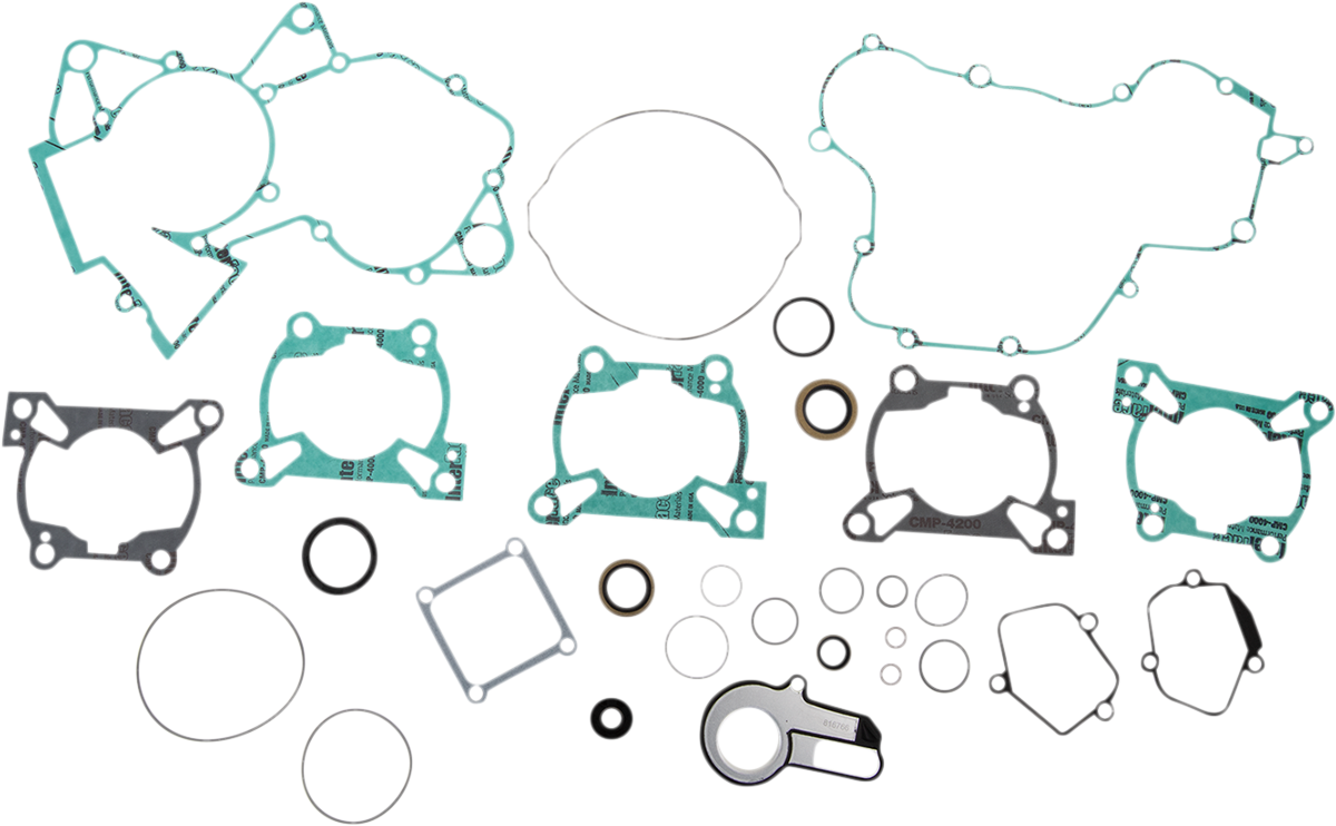 Moose Offroad Complete Motor Gasket Kit with Oil Seals for Gas Gas, Husqvarna, and KTM - Part 8110028MSE