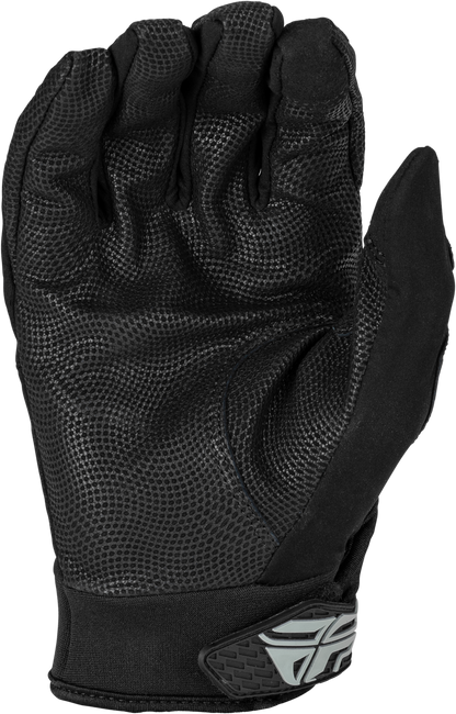 Fly Racing Boundary Gloves Black XS - Durable Genuine Goat Skin Leather with Windproof and Weatherproof Features