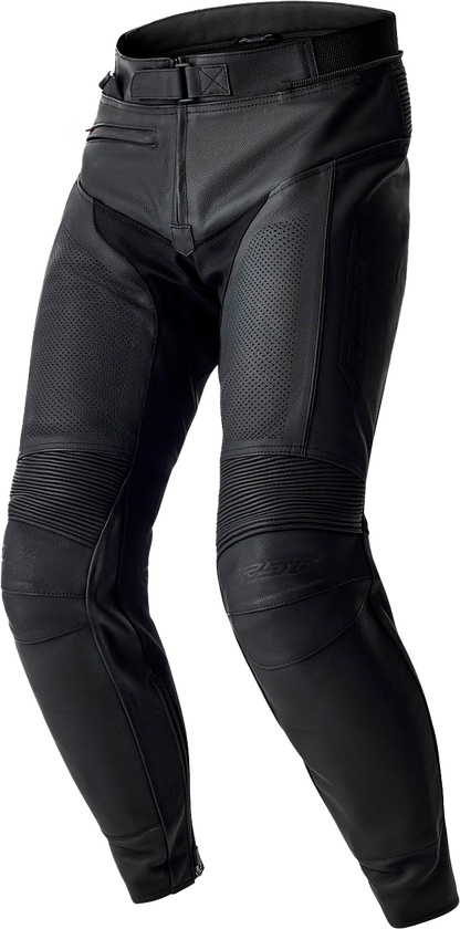 RST T2 D3o Leather Pants Black Medium - Durable Motorcycle Riding Gear