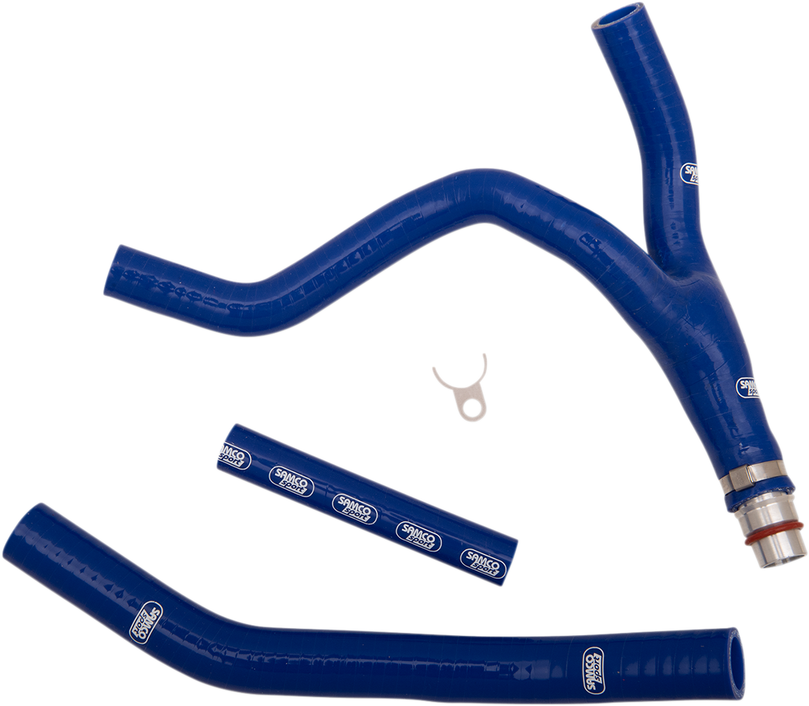 Moose Offroad Race Fit Radiator Hose Kit for Yamaha YAM-72-BL – Blue Silicone Cooling System Upgrade