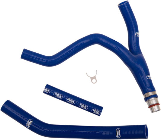 Moose Offroad Race Fit Radiator Hose Kit for Yamaha YAM-72-BL – Blue Silicone Cooling System Upgrade