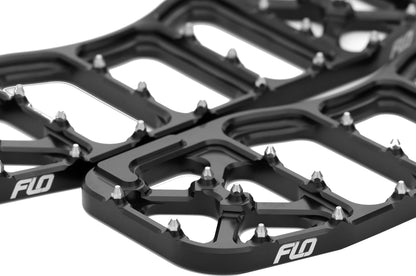 FLO MOTORSPORTS V5 Floorboards Black for Harley Davidson - Part #FPEG-800V5BLK