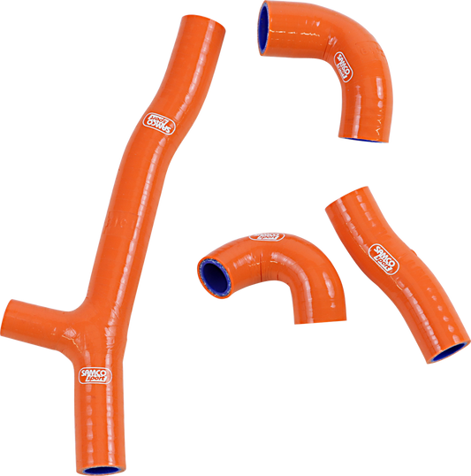 MOOSE Offroad OEM Fit Radiator Hose Kit - Orange for KTM, Husqvarna & Gas Gas - Part KTM113-OR