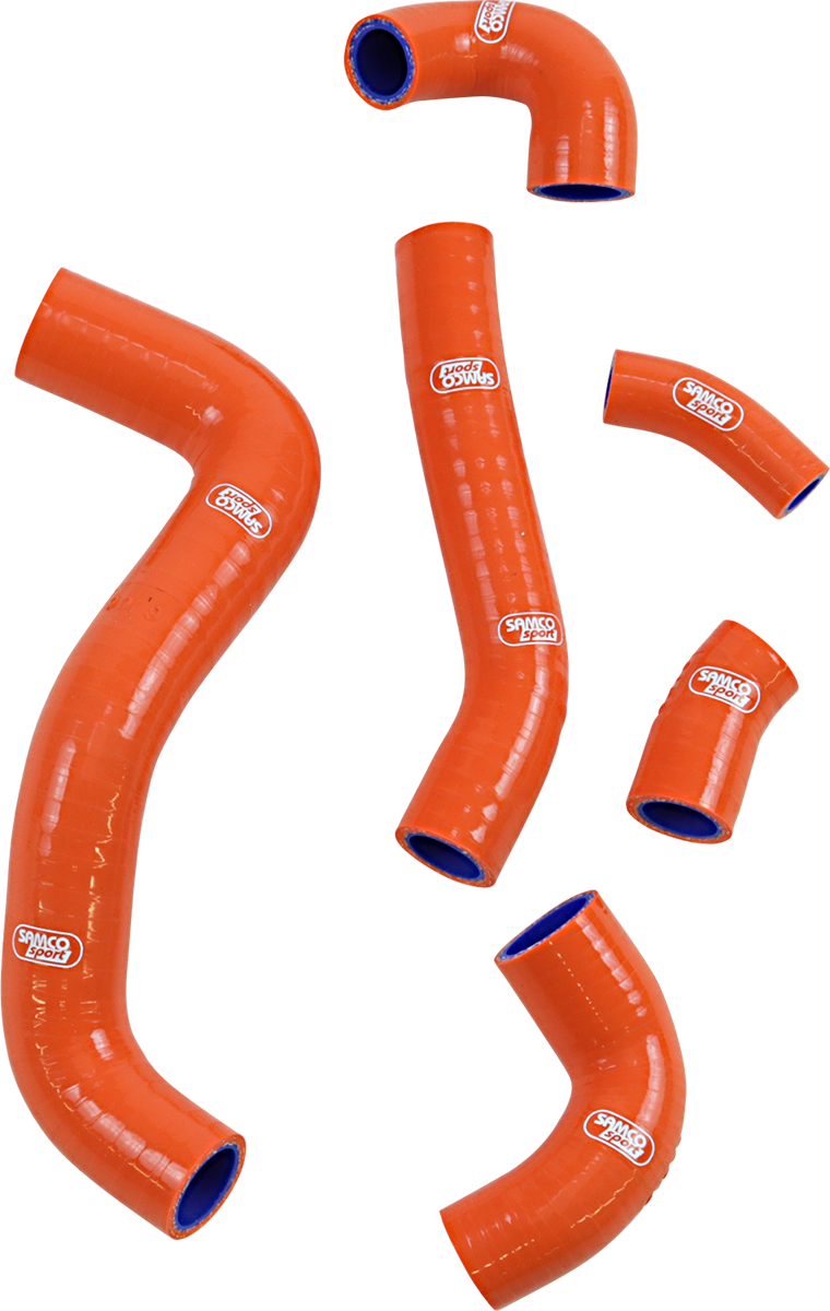 Moose Offroad OEM Fit Radiator Hose Kit for Gas Gas and KTM - Orange - Part Number KTM115-OR