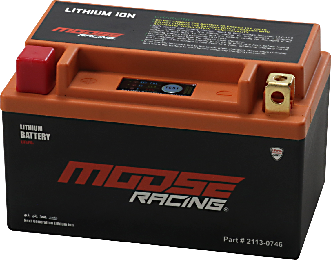 MOOSE OFFROAD Lithium LiFePO4 Battery HUTX14H-FP for Enhanced Vehicle Performance
