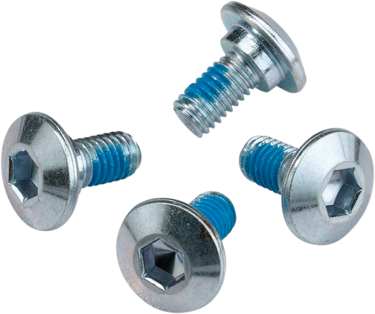 Moose Offroad Front Rotor Bolts for Suzuki 039-6A08 - Grade 10 Nickel-Plated OEM Sprocket Head