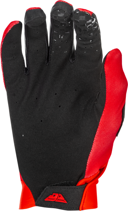 Fly Racing Youth Pro Lite Gloves Red/White, Part Number 379-044YL