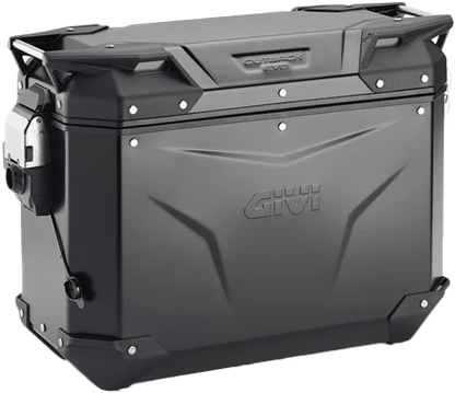 GIVI Outback Evo Smart Case 37L Left Side Black - OBKEV37BL
