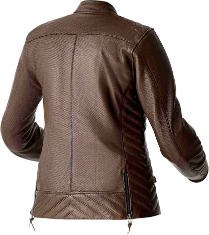 RST Women's Roadster Air D3o Leather Jacket - Brown, Size XS