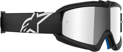 Alpinestars Vision Youth Goggles Corp Black w Silver Mirror Lens