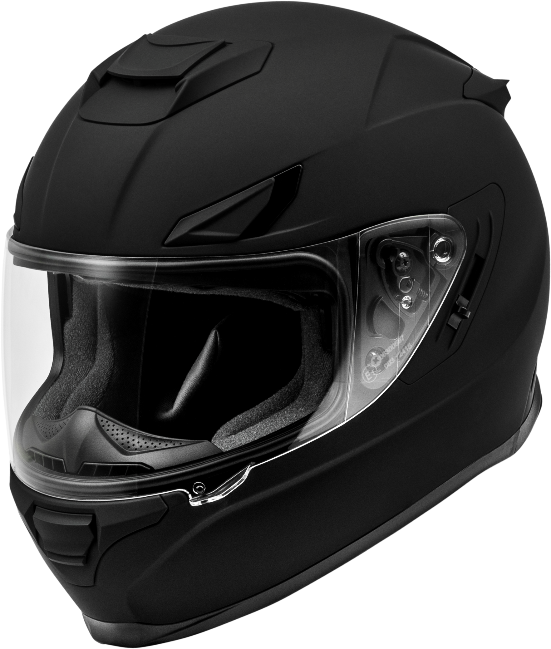 Sentinel Solid Helmet Matte Black 2x
