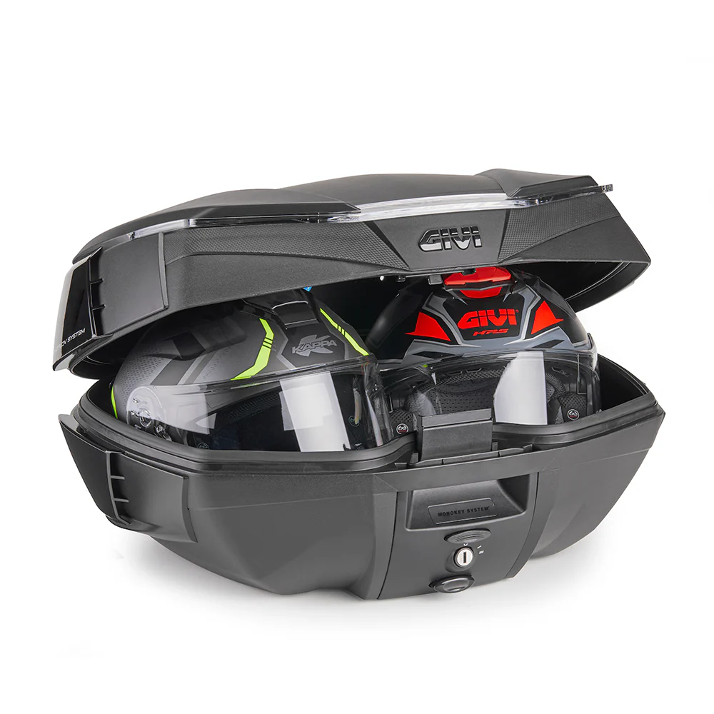 GIVI V49NB Air Monokey Top Case 49L Blackout Edition for Motorcycles