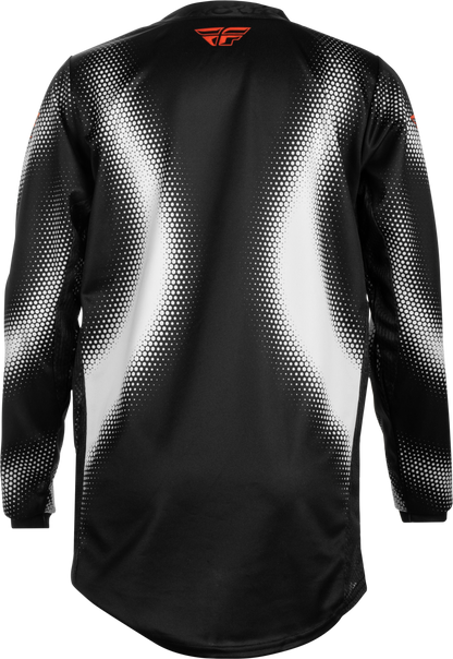 Youth Kinetic Torch Jersey Black/White/Orange Yl