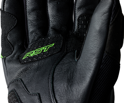 RST S1 Mesh CE Gloves Black and Neon Green, Extra Large - Part Number 103182NEO-11
