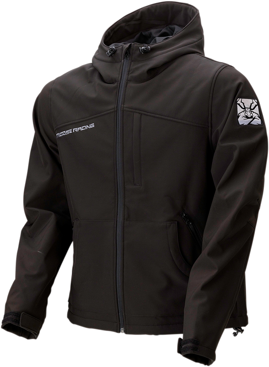 Moose Offroad Agroid 3XL Softshell Jacket - Black, Model 2920-0608