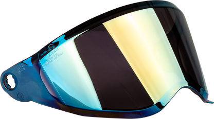 Fly Racing Trekker Helmet Face Shield Gold Iridium - F73-88551