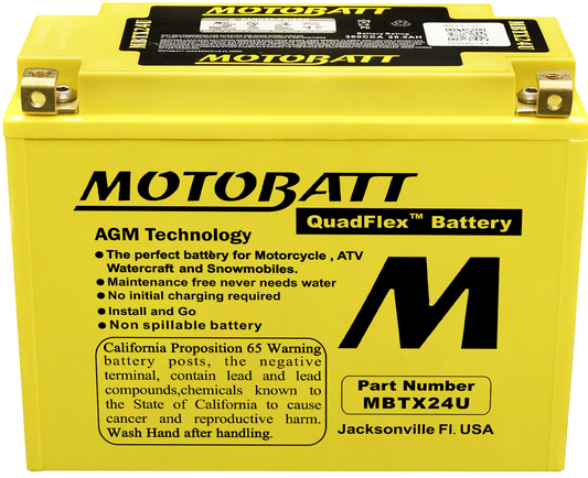MotoBatt Quadflex AGM Batteries