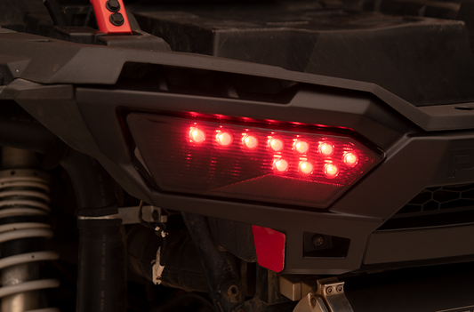 Moose Offroad LED Taillights for RZR1000 - Part Number 100-2360-PU, Black