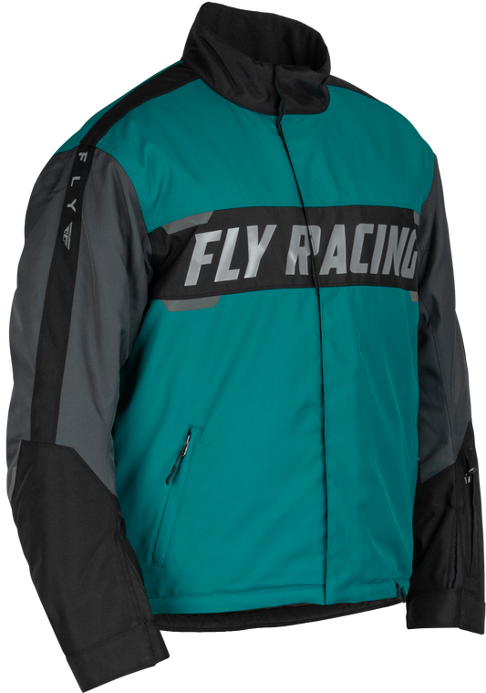 OUTPOST JACKET BLACK/TEAL/ORANGE 3X