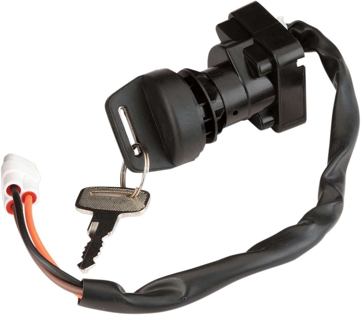 MOOSE OFFROAD Ignition Switch for Arctic Cat, Kawasaki, Suzuki - Part Number 200-1514-PU