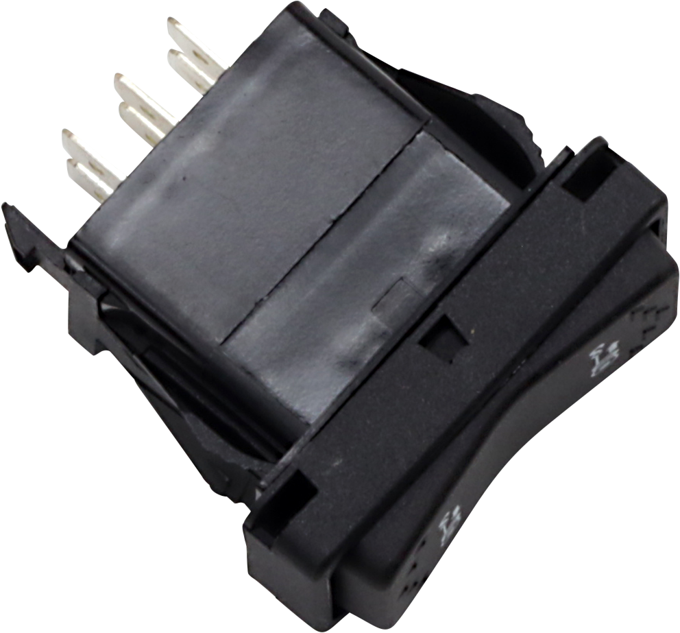 MOOSE OFFROAD Aggro Winch Dash Rocker Switch 105804 – Replacement for 3,500 lb. and 4,500 lb. Winches