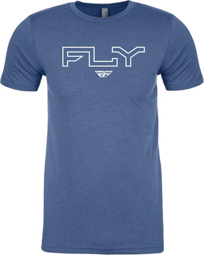 Fly Edge Tee Cool Blue Heather 2x