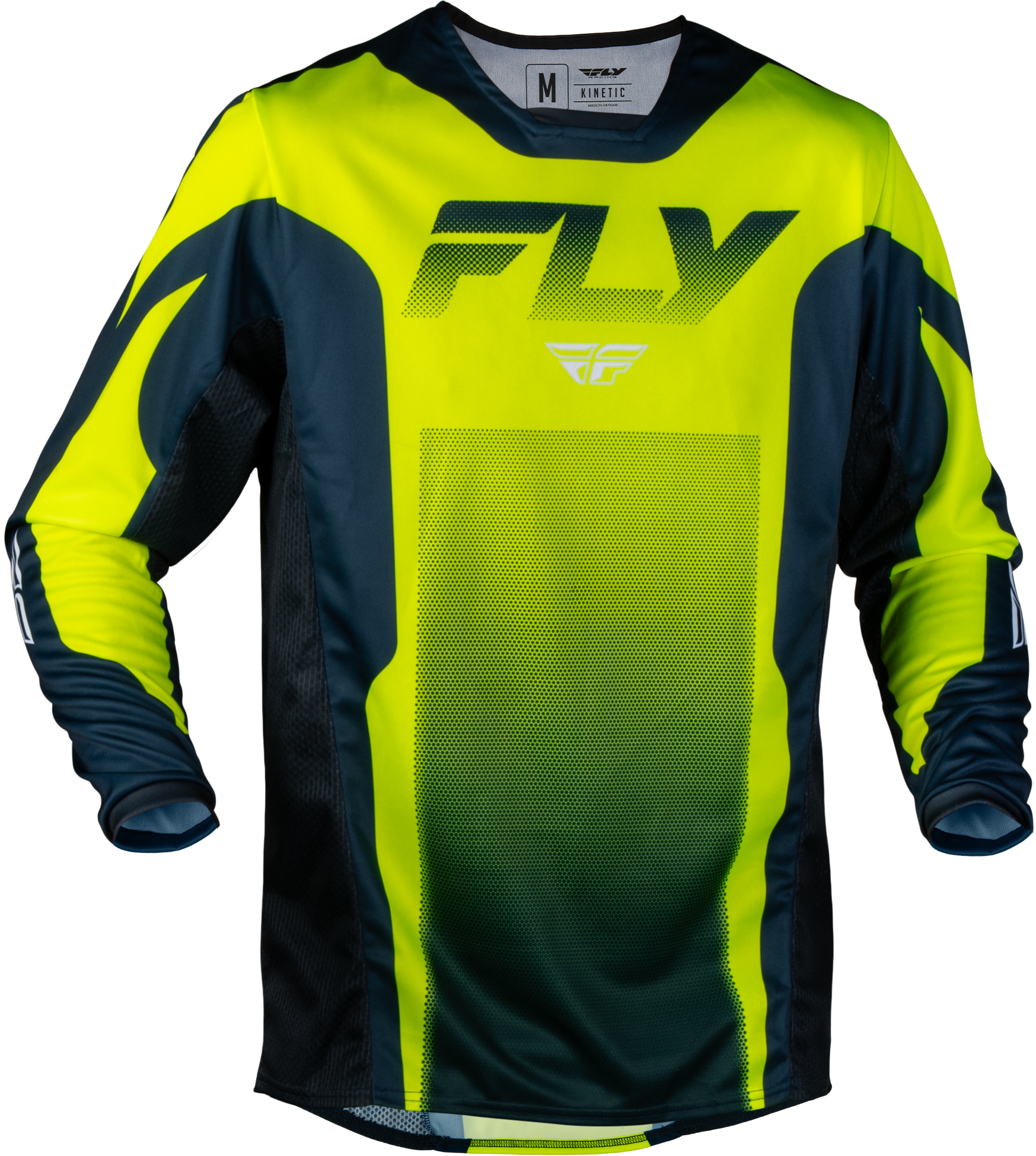 Kinetic Fade Jersey Hi Vis/Navy/White Xl