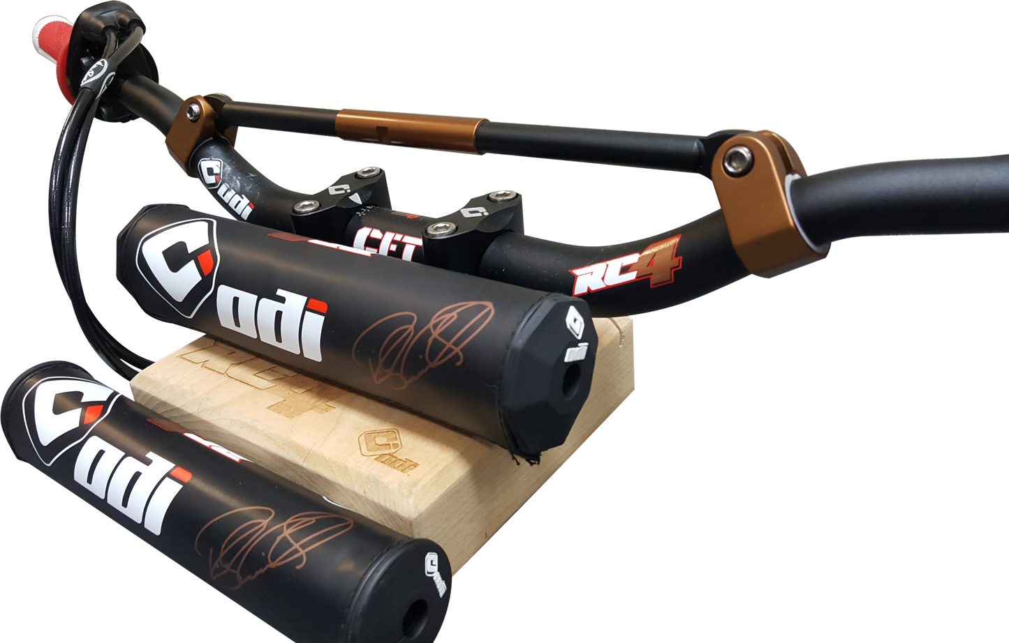 ODI H75BP-RC4 Odi Bar Pad 9.75 inches Black for Enhanced Impact Absorption
