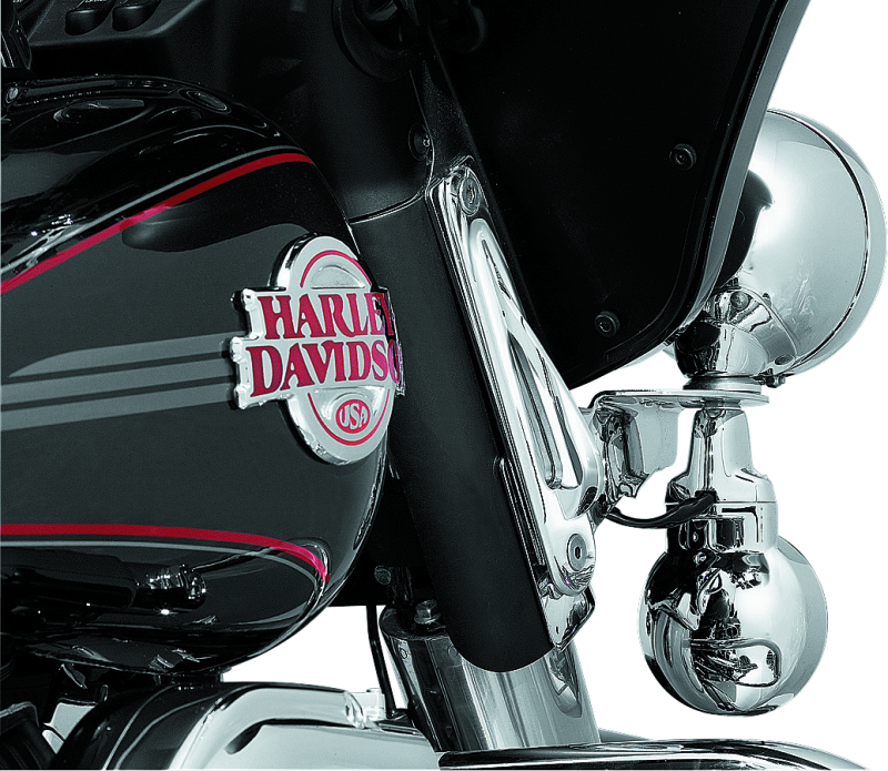 Kuryakyn Custom Teardrop Tie-Down Brackets for Harley Davidson Touring Models