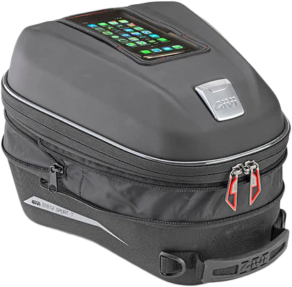 GIVI Tanklock Tank Bag 15L Black with Secure Mounting System
