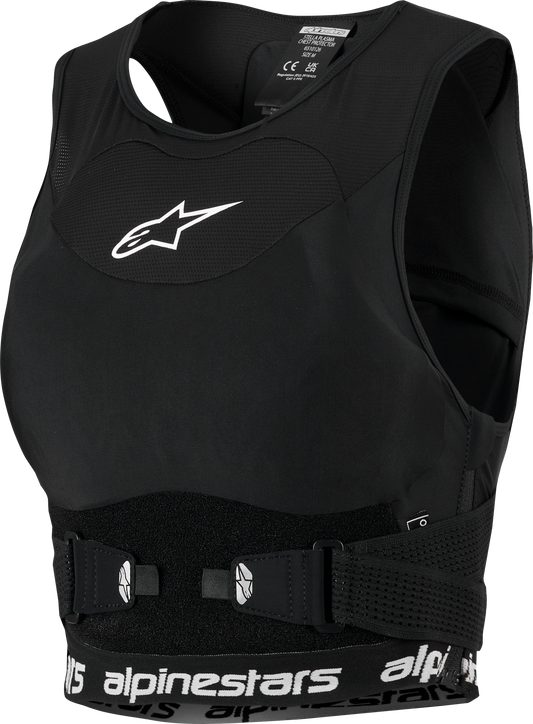 ALPINESTARS STELLA PLASMA CHEST PROTECT BLACK/WHITE MD