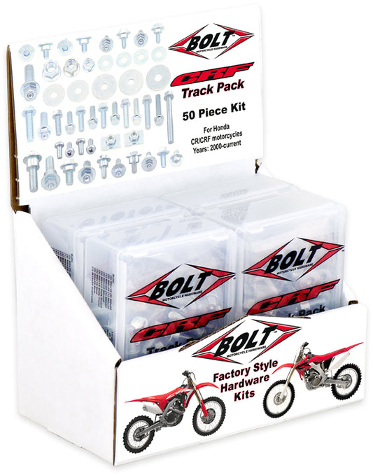 BOLT Honda CRF450R Track Pack 6-Pack with Factory Style Hardware - Part 2008-6CRF