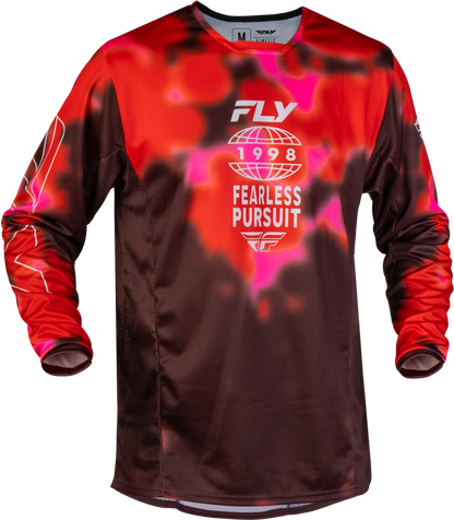 Kinetic Blur Jersey Red/Maroon Sm