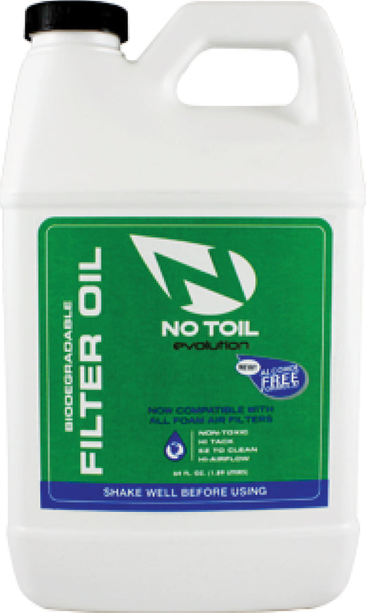 NO TOIL EV118 Evol Filter Oil 64 oz - Biodegradable Foam Air Filter Oil for All Foam Filters