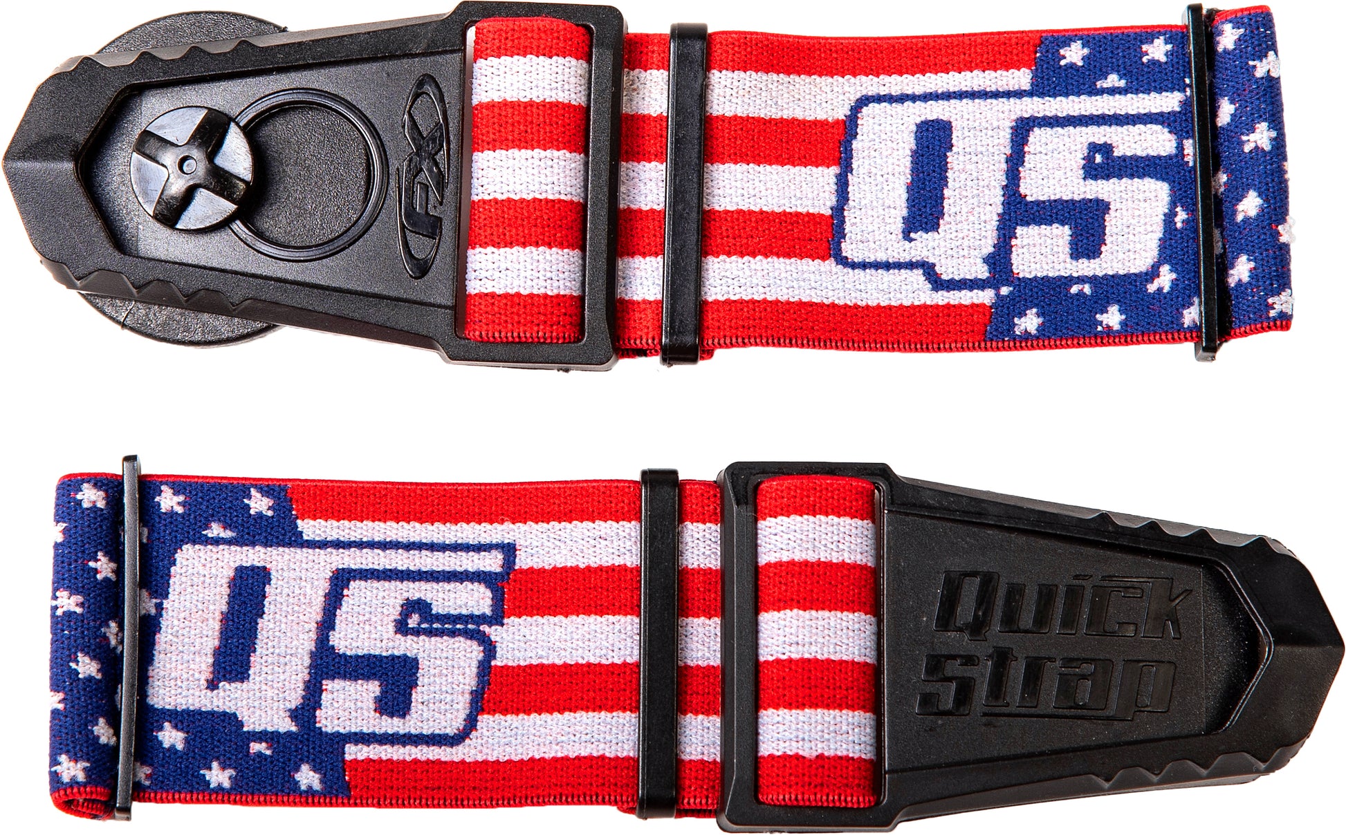 QUICK STRAP USA Flag Quick Straps for Goggles and Helmets - Part No. QS-55
